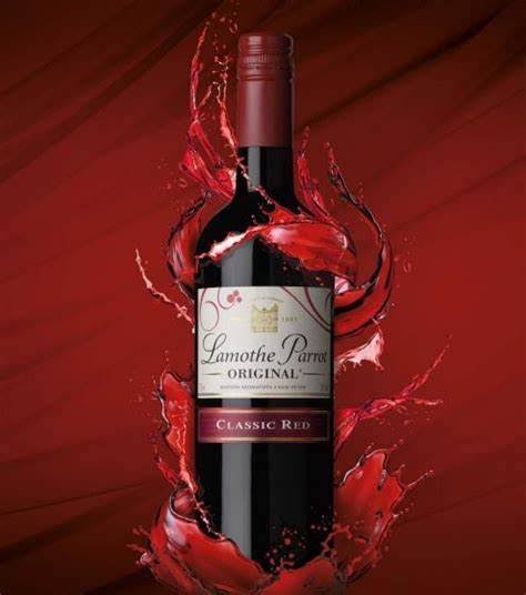 Lamothe Parrot French Sweet Red Wine (75Cl)