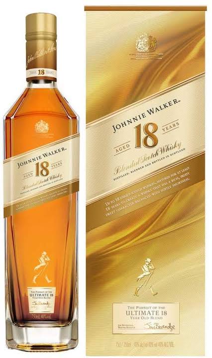Johnnie Walker Aged 18 Years Blended Scotch Whisky 70Cl