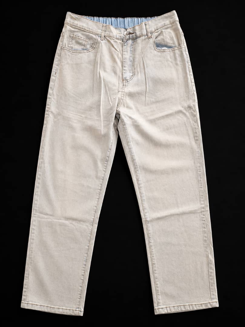 Men’s Loose Fit Side Stripe Denim Jeans thumbnail 2