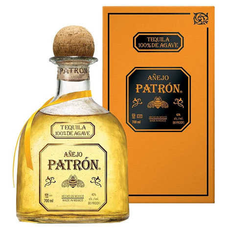 Patrón Añejo 100% De Agave Tequila (70Cl)