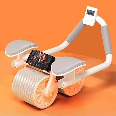 Automatic Rebound Ab Roller Wheel With Elbow Support thumbnail 2