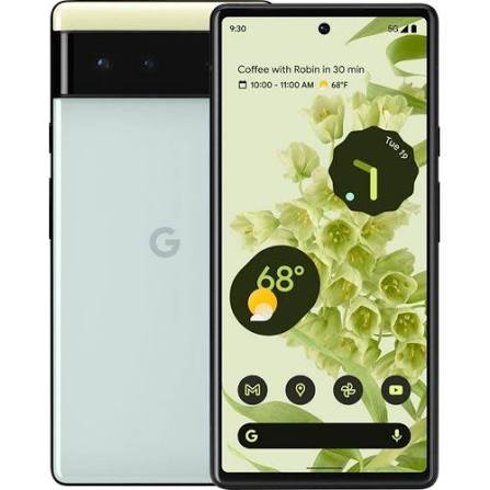 Google Pixel 6 5G (128Gb Rom + 8Gb Ram, Sorta Seafoam)