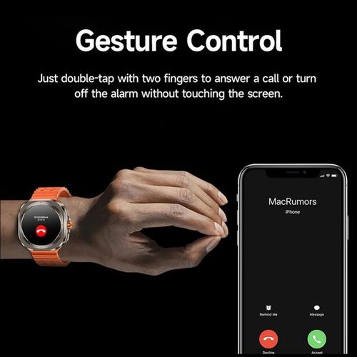 Watch 7 Ultra Gps Nfc Smartwatch (1.53" Amoled, Ip68) thumbnail 3