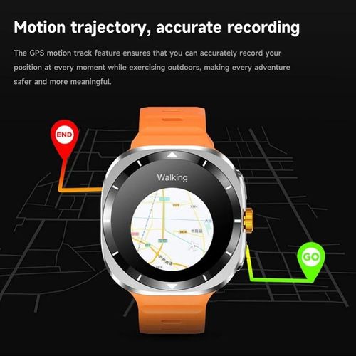 Watch 7 Ultra Gps Nfc Smartwatch (1.53" Amoled, Ip68) thumbnail 2