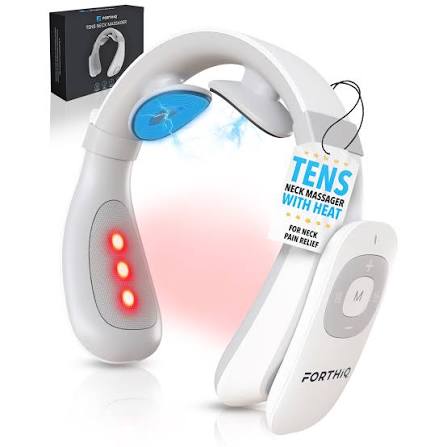 Electric Heat Therapy Neck Massager For Tension & Pain Relief thumbnail 2