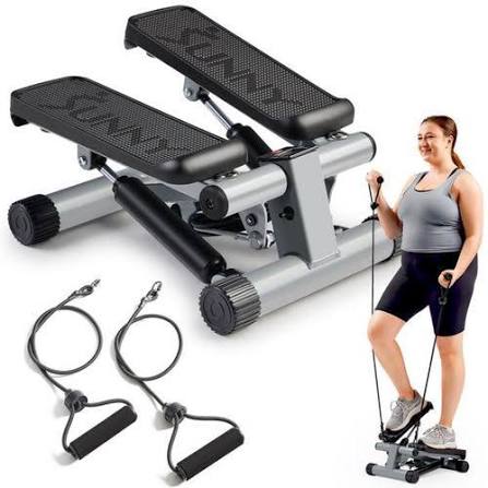 Sport Fitness Mini Stepper With Resistance Bands
