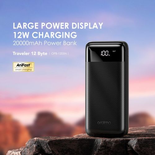 Oraimo Traveler 12 Byte Power Bank (20000Mah, 12W Fast Charging) thumbnail 2