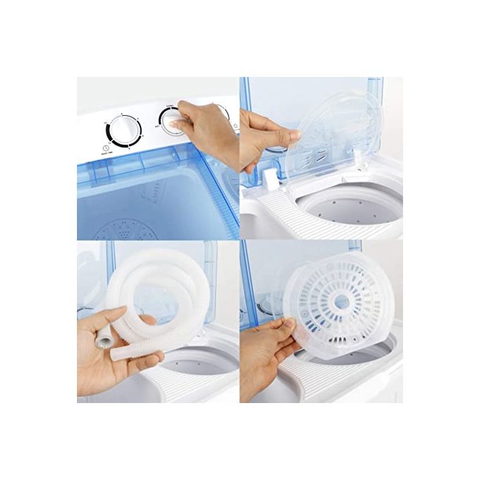 Hisense 5Kg Top Load Twin Tub Washing Machine (Wm503-Wspa) thumbnail 5