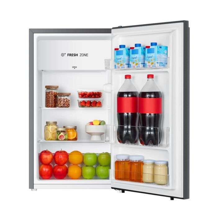 Hisense 90 Litres Single Door Refrigerator (Ref 093 Dr / Rr120D4Agn) - Silver thumbnail 3