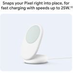 Google Pixel Pixelsnap Charger With Stand - Qi2 Wireless Charger - Snow thumbnail 3
