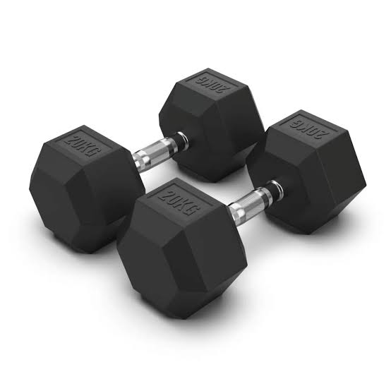Hexagon Dumbbell Pair 20Kg (40Kg Total) thumbnail 2
