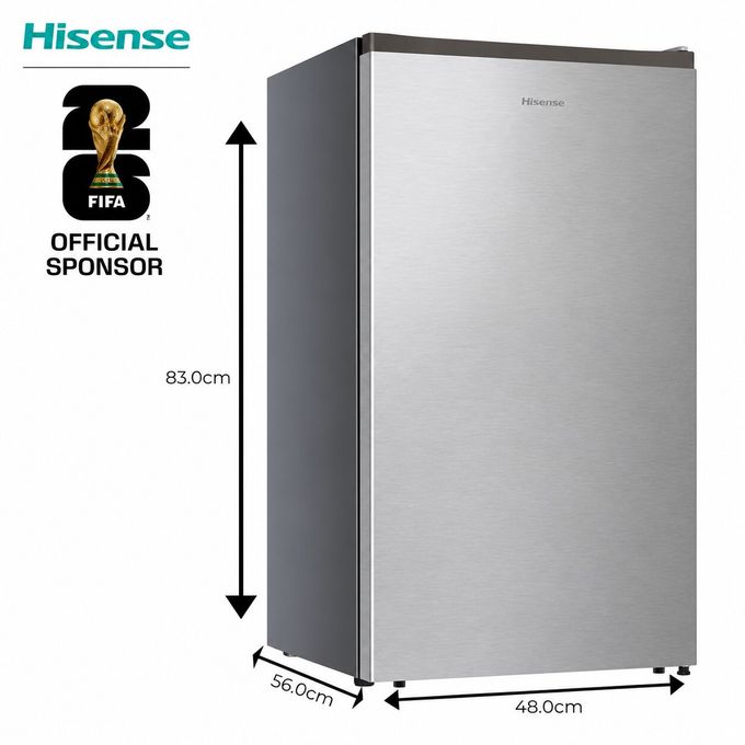 Hisense 121 Litres Single Door Refrigerator (Ref121Dr) - Silver