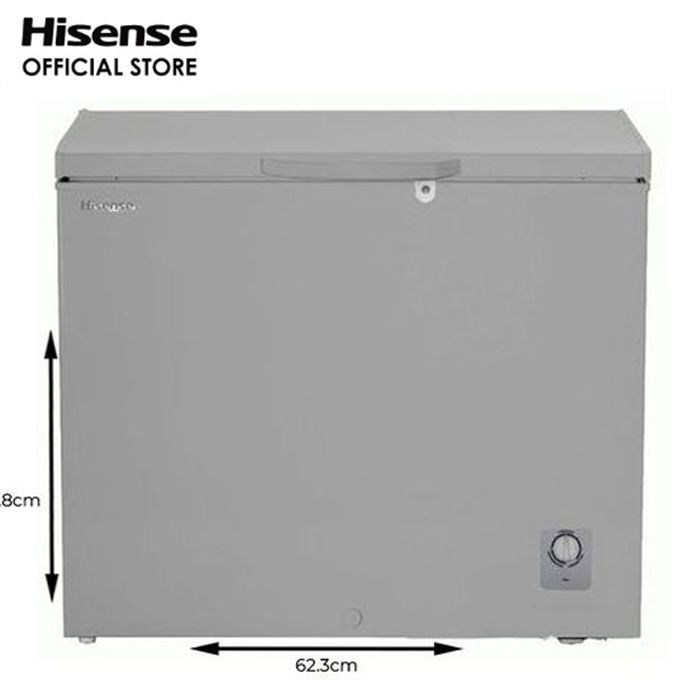 Hisense 249 Litres Chest Freezer (Frz Fc 340Sh) - Silver thumbnail 2