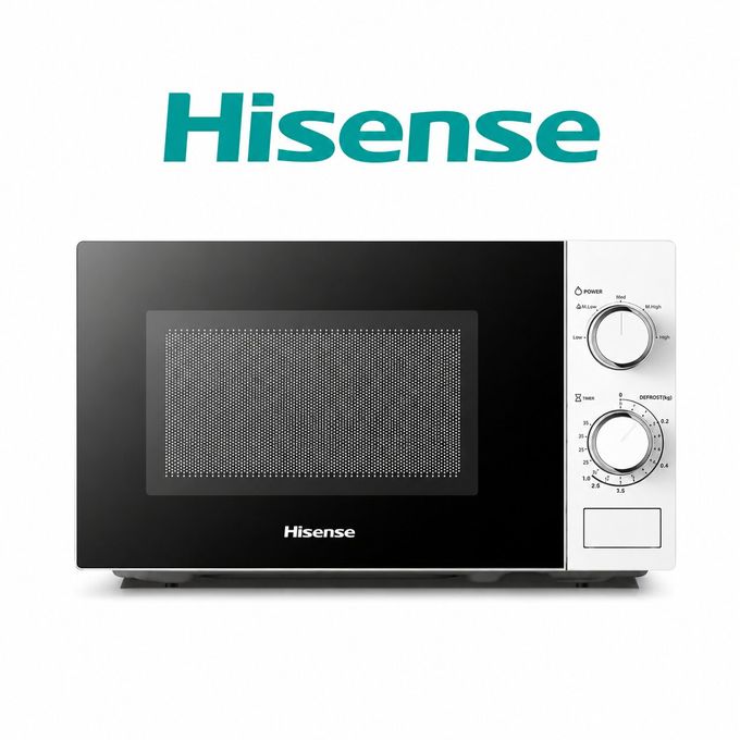 Hisense 20 Litres Microwave (H20Mows14) - White With 1 Year Warranty