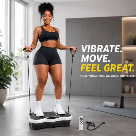 Powerful Smart Vibration Plate Exercise Machine