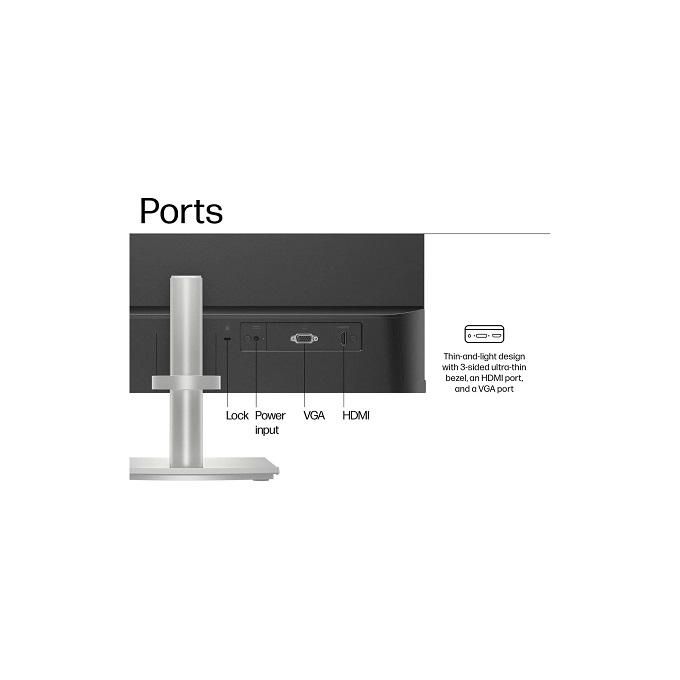 Hp Series 5 (524Sh) 23.8-Inch Fhd Height Adjust Monitor thumbnail 2