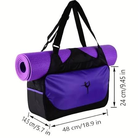 Large-Capacity Rectangular Yoga & Fitness Gym Bag thumbnail 2