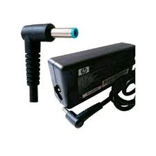 Hp Laptop Charger (Blue Pin / Blue Tip) With Power Cord thumbnail 2