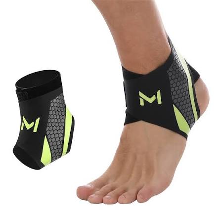 Protective Ankle Support Brace & Compression Sleeve For Basketball