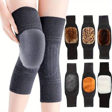 Thermal Knee Warmers For Elderly & Cold Legs | Autumn Knee Sleeve thumbnail 2