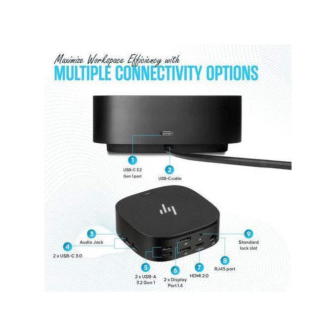 Hp Usb-C Dock G5 Docking Station thumbnail 4