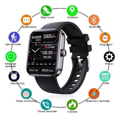 F57L Health Monitoring Smart Watch thumbnail 2