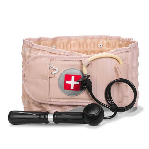 Decompression Lumbar Back Pain Relief Belt With Hand Pump