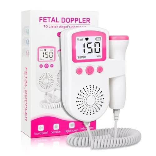 Fetal Doppler Heartbeat Detector | Handheld Ultrasound Monitor