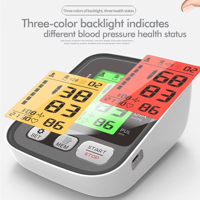 Portable Digital Lcd Arm Automatic Blood Pressure Monitor thumbnail 4