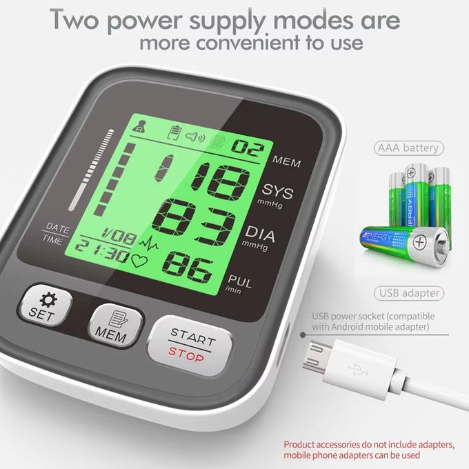 Portable Digital Lcd Arm Automatic Blood Pressure Monitor thumbnail 3