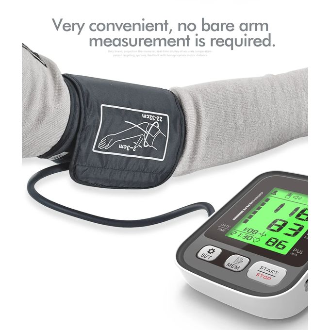 Portable Digital Lcd Arm Automatic Blood Pressure Monitor thumbnail 2
