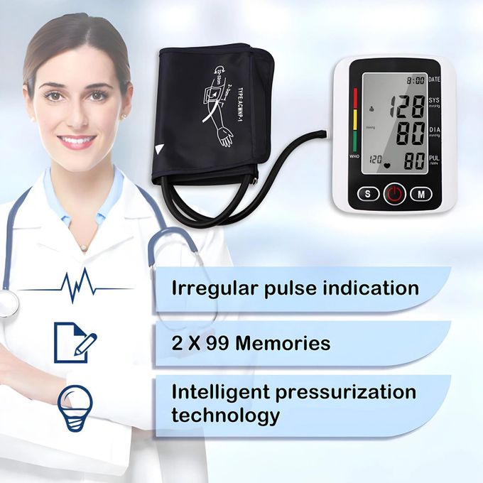 Bp Digital Blood Pressure Monitor Machine thumbnail 4