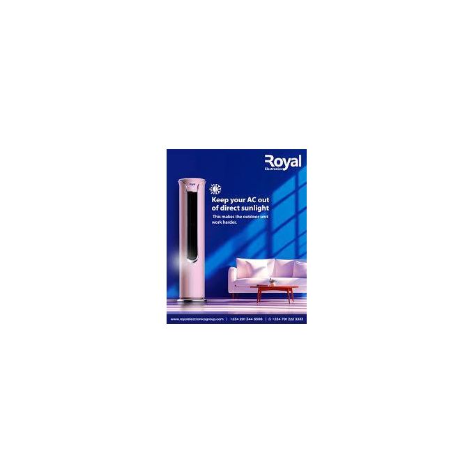 Royal 3Hp Burj Khalifa Floor Standing Inverter Ac - Gold (Model: Hg3Fac-Inv) thumbnail 3