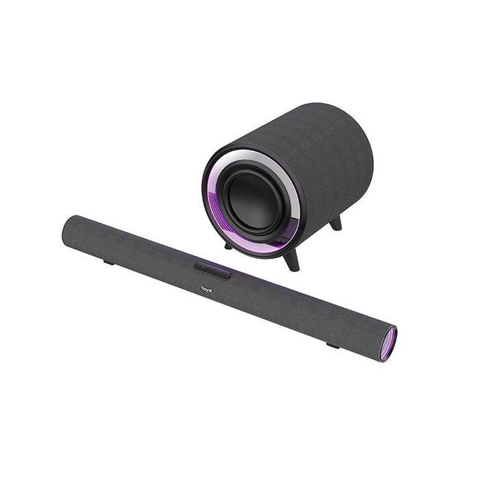 Royal 140W Powerful Bass Soundbar With Wireless Circular Subwoofer (Model: Rsb-W140Bc)
