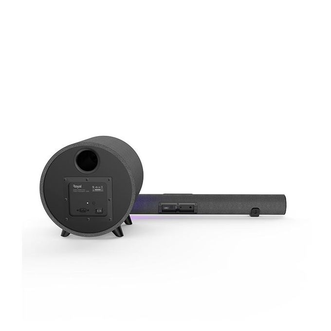 Royal 140W Powerful Bass Soundbar With Wireless Circular Subwoofer (Model: Rsb-W140Bc) thumbnail 3