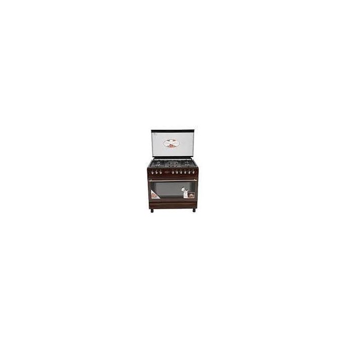 Royal Luxury Series 4 Gas + 2 Hotplate Light Wood Color (Model: Roy-Rpg6942Wd) thumbnail 2