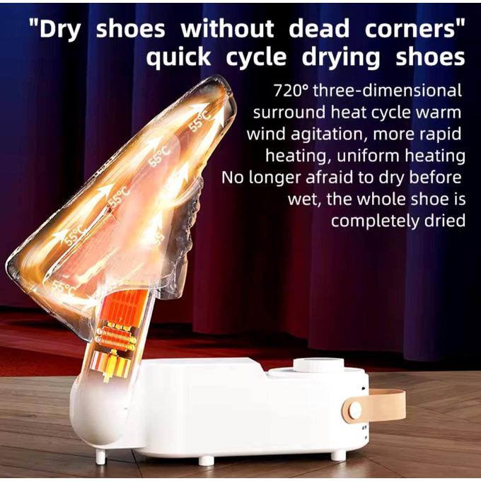 Royal Electric Shoe Dryer & Boot Warmer With Uv Sterilization (Multifunctional Shoe Deodorizer & Boot Dryer) thumbnail 3