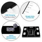 Rhrb Smart Scale For Body Weight & Bluetooth Body Fat Analyzer thumbnail 4