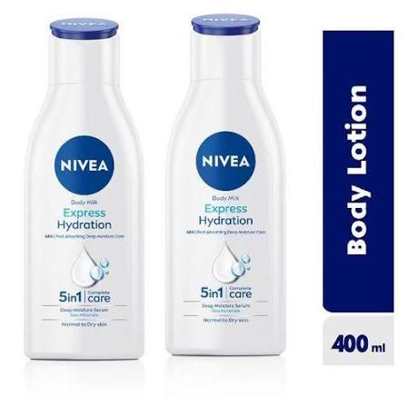 Nivea Express Hydration Body Lotion 400Ml (Pack Of 2)