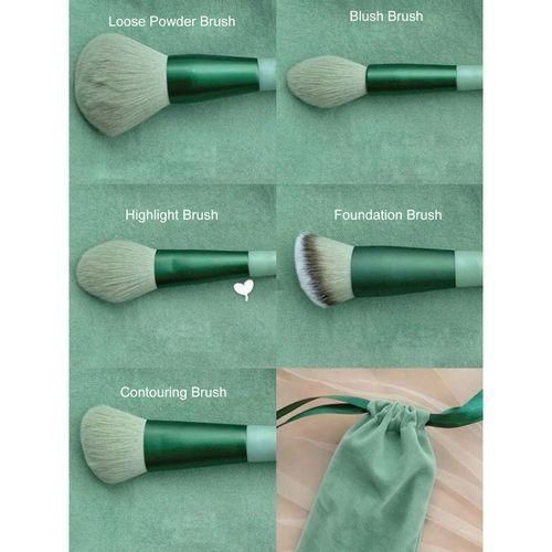 13Pcs Complete Makeup Brush Kit With Storage Bag | Eye & Face Set thumbnail 2
