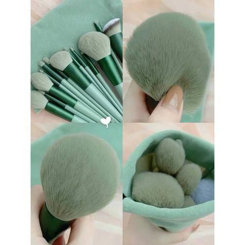 13Pcs Complete Makeup Brush Kit With Storage Bag | Eye & Face Set thumbnail 4