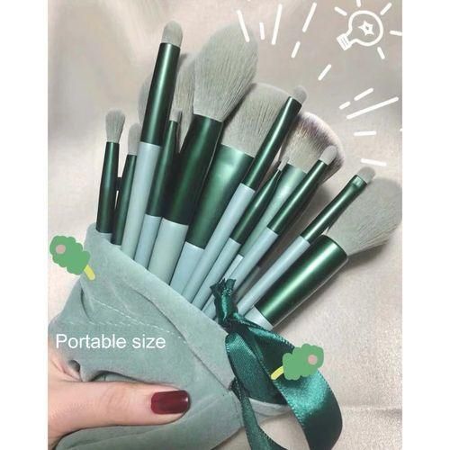 13Pcs Complete Makeup Brush Kit With Storage Bag | Eye & Face Set thumbnail 5