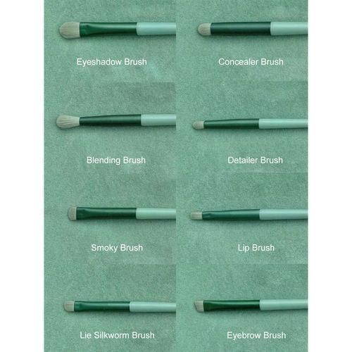 13Pcs Complete Makeup Brush Kit With Storage Bag | Eye & Face Set thumbnail 3