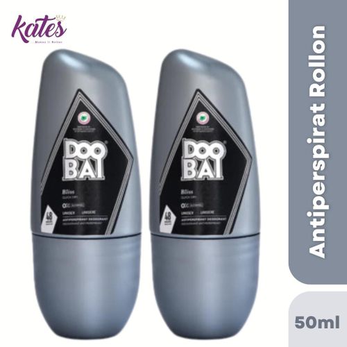 Doobai Bliss Unisex Antiperspirant Deodorant Roll-On 50Ml (Pack Of 2)