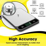 Timbutus Portable High Precision Kitchen Food Weighing Scale (10Kg/1G) thumbnail 5