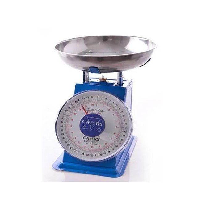 20Kg Heavy-Duty Mechanical Weighing Scale With Stainless Steel Bowl