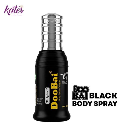 Doobai Black Antiperspirant Deodorant Body Spray 200Ml