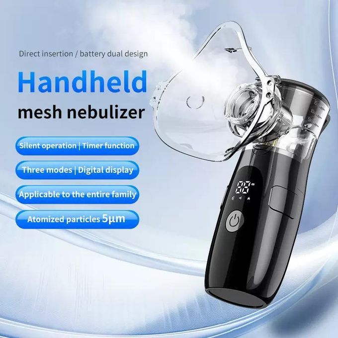 Portable Mesh Nebulizer And Nasal Inhaler For Chest Congestion & Cold Relief