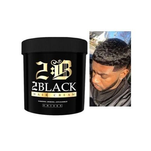2Black Darkening & Anti-Dandruff Unisex Hair Cream 80G