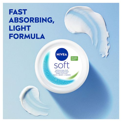 Nivea Soft Refreshingly Soft Moisturizing Cream 200Ml thumbnail 2